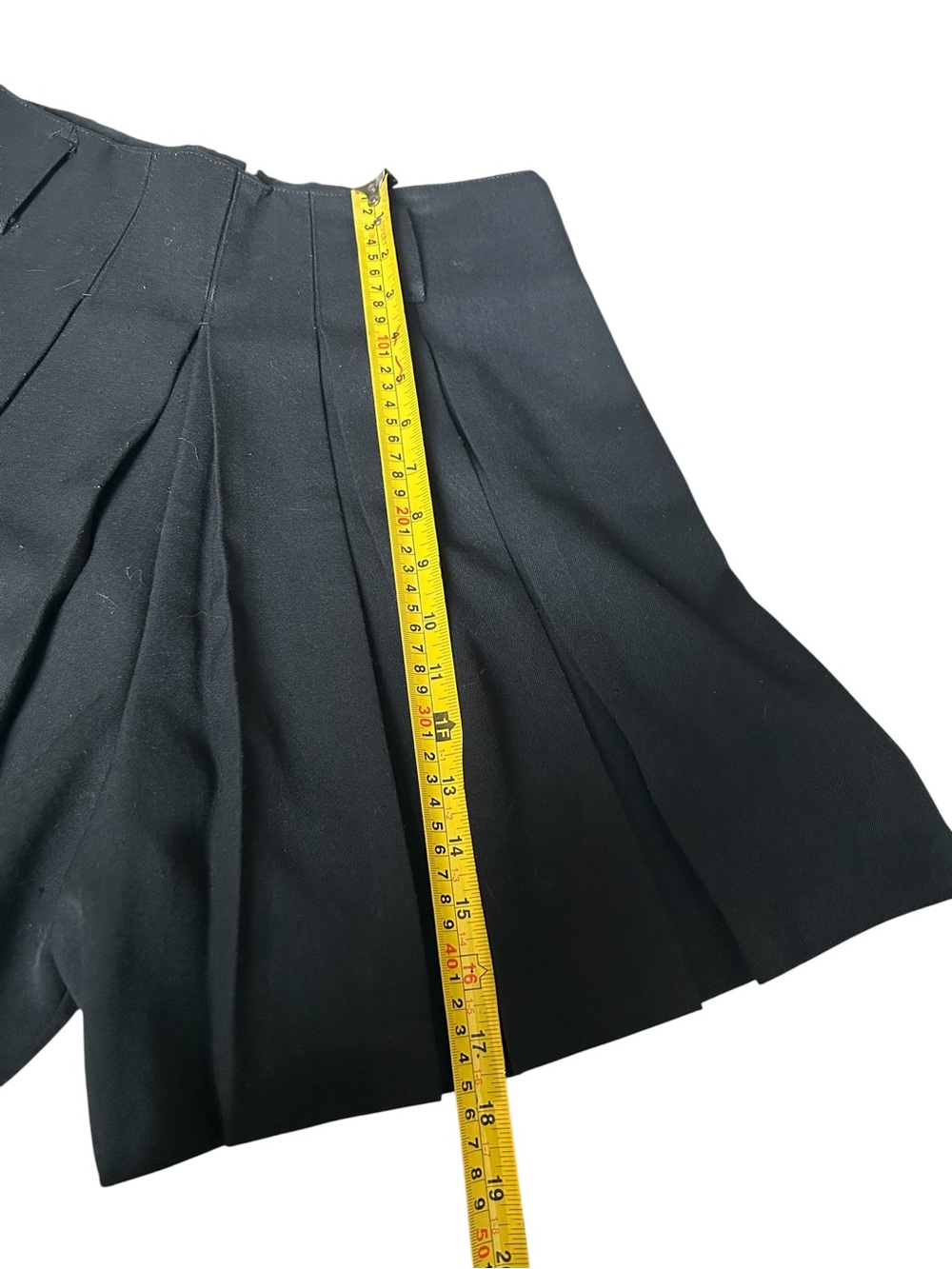 Ice Free Black Pleated Skort Vintage Preppy Old money style - Small - Picture 7 of 9